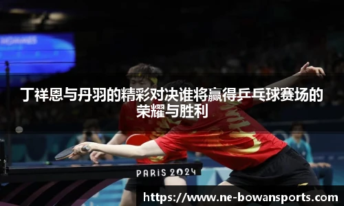 丁祥恩与丹羽的精彩对决谁将赢得乒乓球赛场的荣耀与胜利