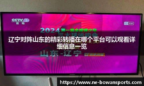 辽宁对阵山东的精彩转播在哪个平台可以观看详细信息一览